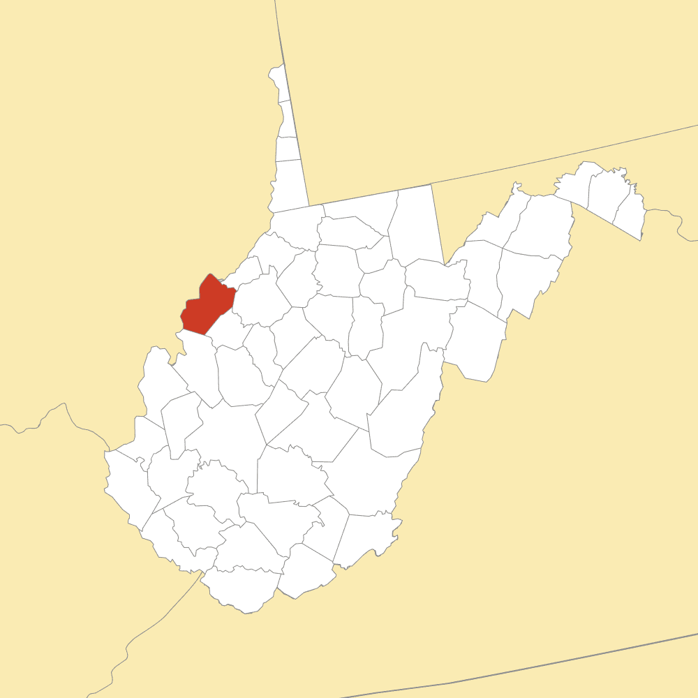Wood County map